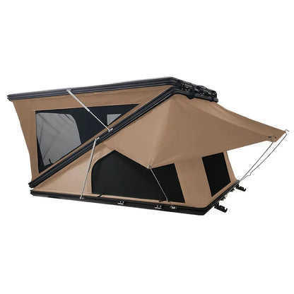 Z Shaped Camping Roof Tent Aluminum Hard Shell Rooftop Tent Outdoor Car Rooftop Tents Offroad Outdoor Camping