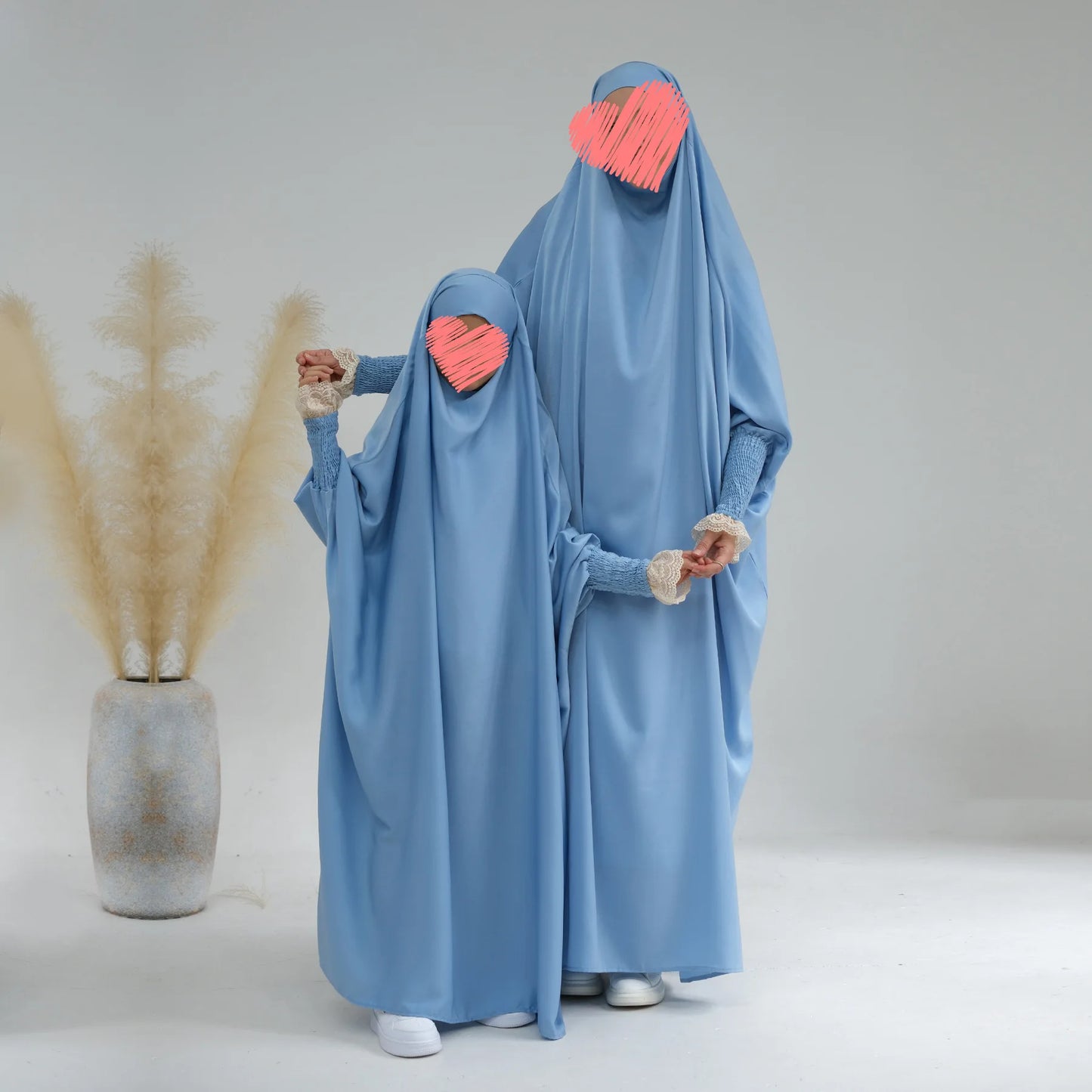 Muslim Women Jilbab Prayer Dress Hijab Hooded Abaya Ramadan Eid Islamic Clothing Dubai Saudi Black Robe Turkish Modes Dresses