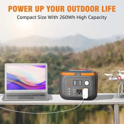 Portable Power Station Outdoor Solar Generators Mobile Lithium Battery Pack Outlet Solar Power Bank Camping Power Supply