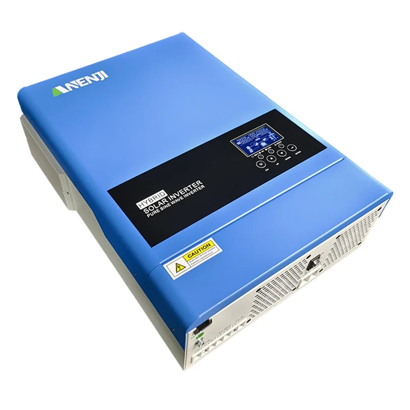 6.2KW 4KW Solar Inverter Hybrid 48V 24V Pure Sine Wave On Grid Off Grid MPPT 100A/120A Solar Charge Controller For PV 60-500V
