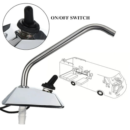 12V for Water Tank Pump Boat Caravan Camper Electrically Controlled Faucet of RV Water System Automatic Drainage Tea Bar Faucet