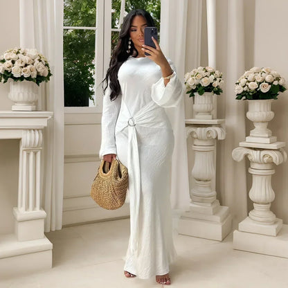Evening Dress Women Dashiki Muslim Fashion Abaya African Clothes Robe Marocaine Luxury Dubai Kaftan Dress Vetement Big Size