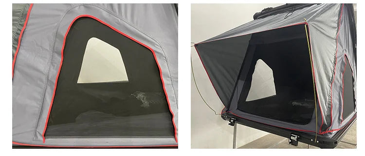 Camping SUV Car Rooftop Tent  Aluminium Triangle Hard Shell Car Roof Top Tent For Sale