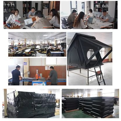 Factory Price Ultra-Thin Light Weight Rooftop Tent Aluminum Camping Car Roof Tent Hard Shell Roof Top Tent For Car