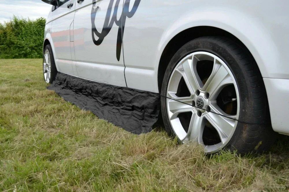 1set Campervan Motorhome Awning Skirt Draught Excluder Fits Most of Large Vans VW T5 T6 Size Large - 265cm