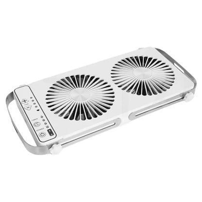 Bed Car Silent Double Exhaust Air Inlet Double Fan Car Fan Exhaust Fan Low Noise Heat Dissipation Efficient Cleaning Unive