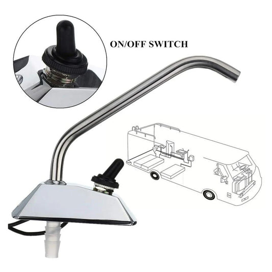 360  Spin Faucet Tap And  Switch 12V DC Electric Water Pump Faucet Tap Switch Faucet Tap