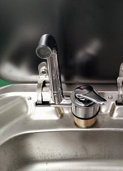 Motorhome Trailer Modification Parts Kitchen Bathroom Hot and Cold Folding Faucet 304 Stainless Steel Faucet RV Camper Accessori