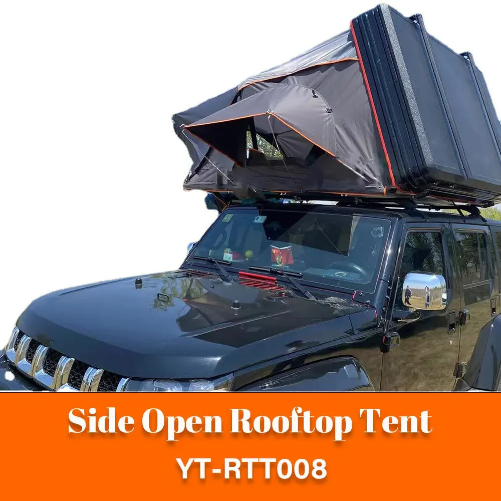 Factory Price Ultra-Thin Light Weight Rooftop Tent Aluminum Camping Car Roof Tent Hard Shell Roof Top Tent For Car