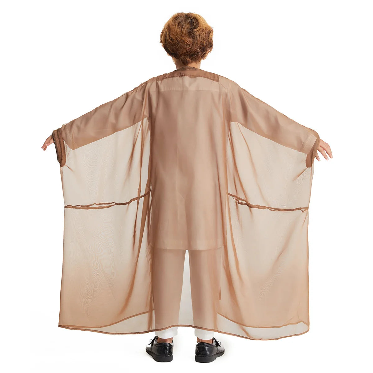 Middle East Kids Boy Robe Muslim Dress Kimono Dishdasha Islamic Dubai Saudi Abaya Prayer Abaya Ramadan Jubba Thobe Arab Clothing