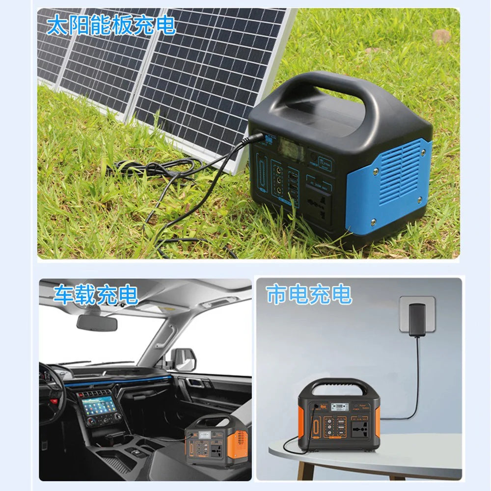 300W 71800mAh Portable Power Station 230WH Mobile Power Supply Solar Generator 220V/110V Charging Station Power Bank Camping