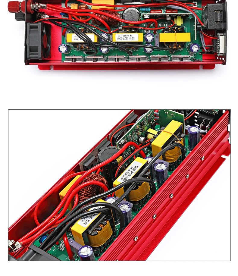 3000W Pure Sine Wave Inverter 12v 24v~ 220V 110V 2000W 1000W Converter Power Supply DC AC VoltageAdapter Module Transmission