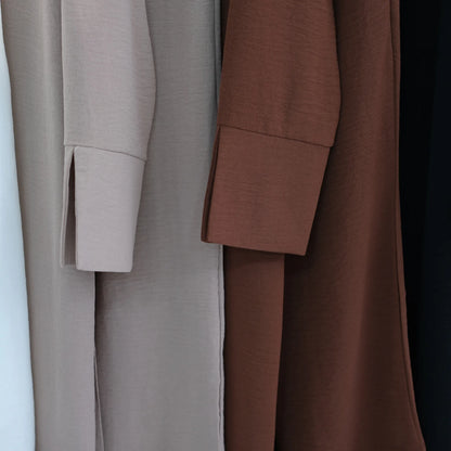 2PCS Muslim Women Button Long Sleeve Tops Dress Pants Set Dubai Abaya Turkey Kaftan Arabic Outfits Eid Ramadan Islam Clothing