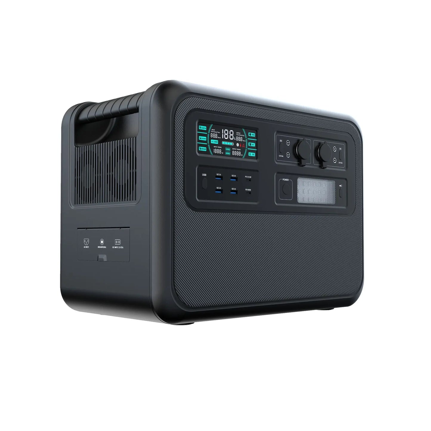 2400W 2000Wh Portable Power Station LiFePO4 battery UPS for power outages Pure Sine Wave 220 230V 50Hz Зарядна станція