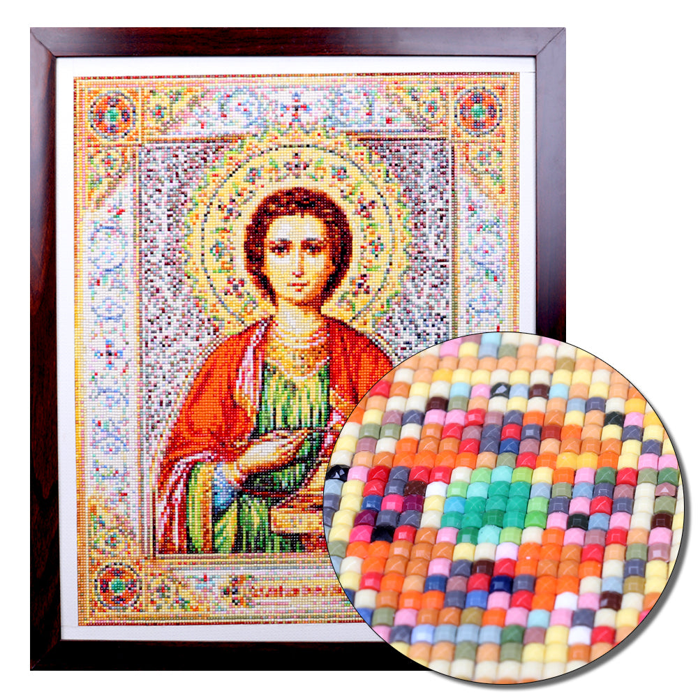 Diamond Embroidery Snow Tiger Diamond Painting Cross Stitch Full Square Round Gift Decoration