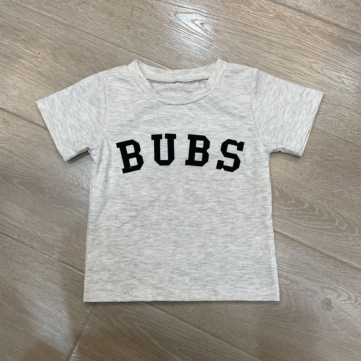 Letter Print Short-sleeve Pullover Top