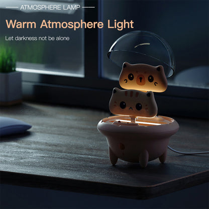DuoXin Spaceship Cute Pet Cute Small Portable Charger