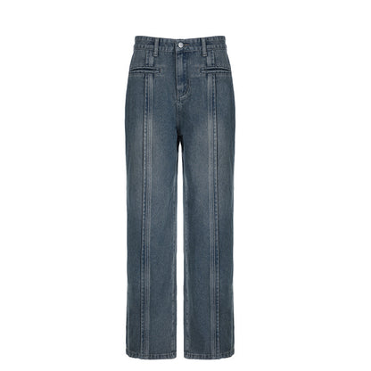 American Style Trend Street Shooting Women's Clothing Worn Jeans