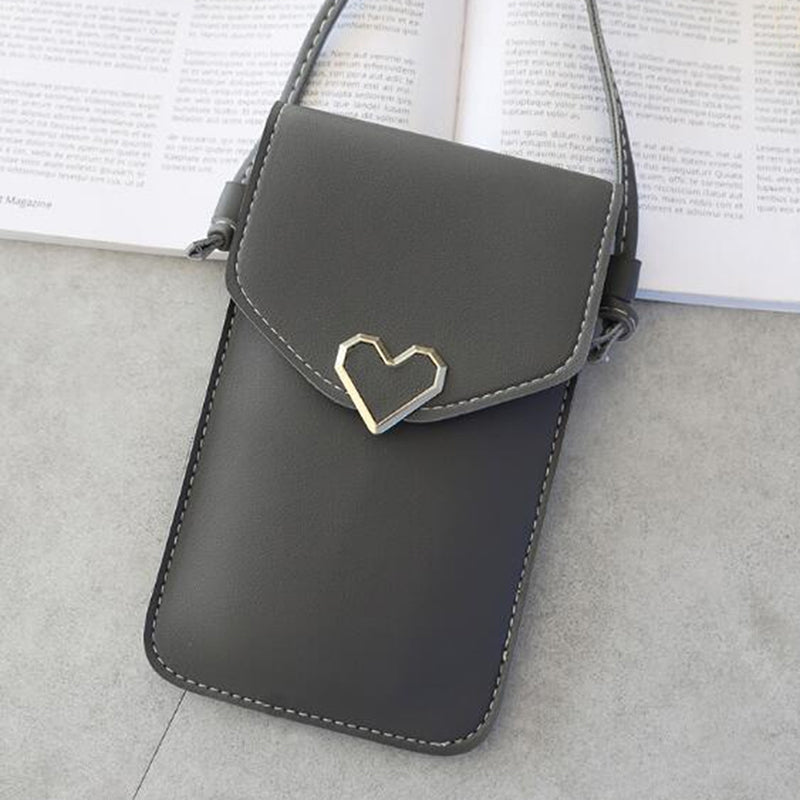 Diagonal mobile phone bag
