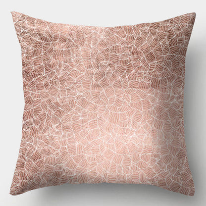 Modern Simple Pillow Home Cushion Geometric Amazon Hot Sale Peach Skin Fabric