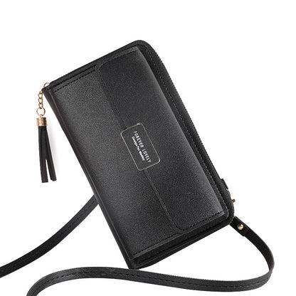 Large-capacity Multifunctional Solid Color Shoulder Bag