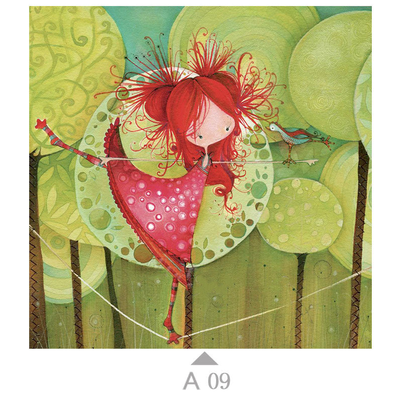 Ever Moment Diamond Painting Embroidery Cartoon Girl Picture Paint By Diamond Wall Decoration Full Square Resin Drill