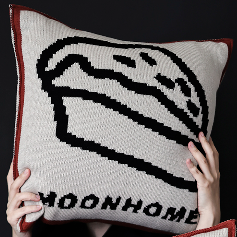 Original Knitted Pillowcase With Core Living Room Sofa