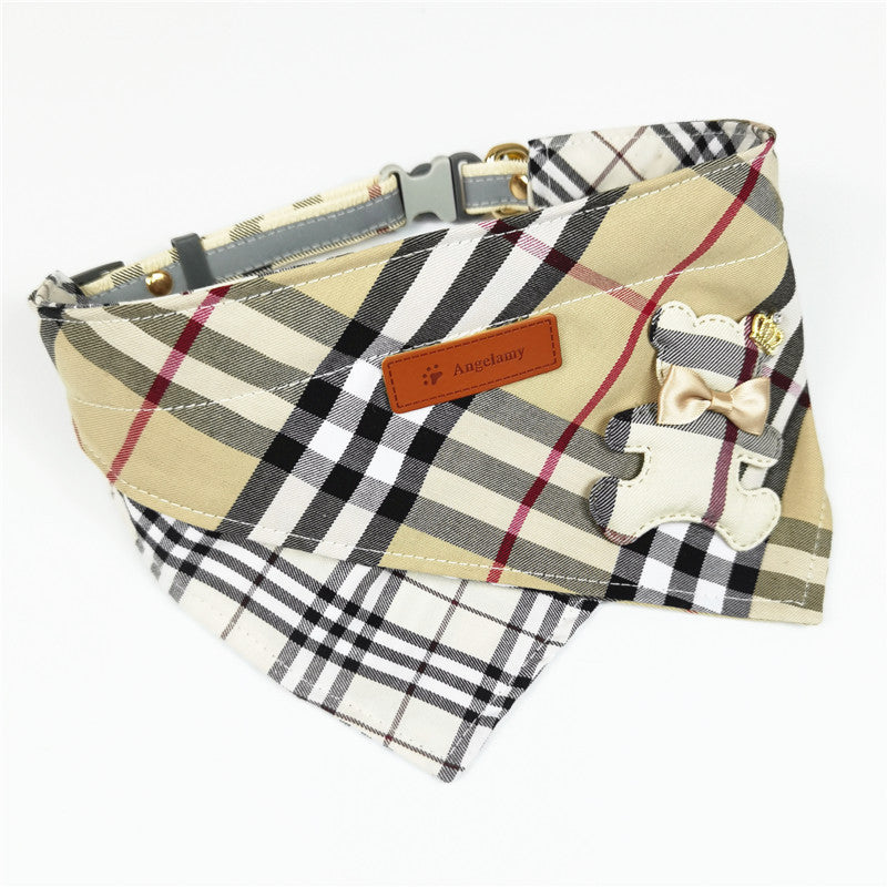 British Cute Pet Saliva Towel
