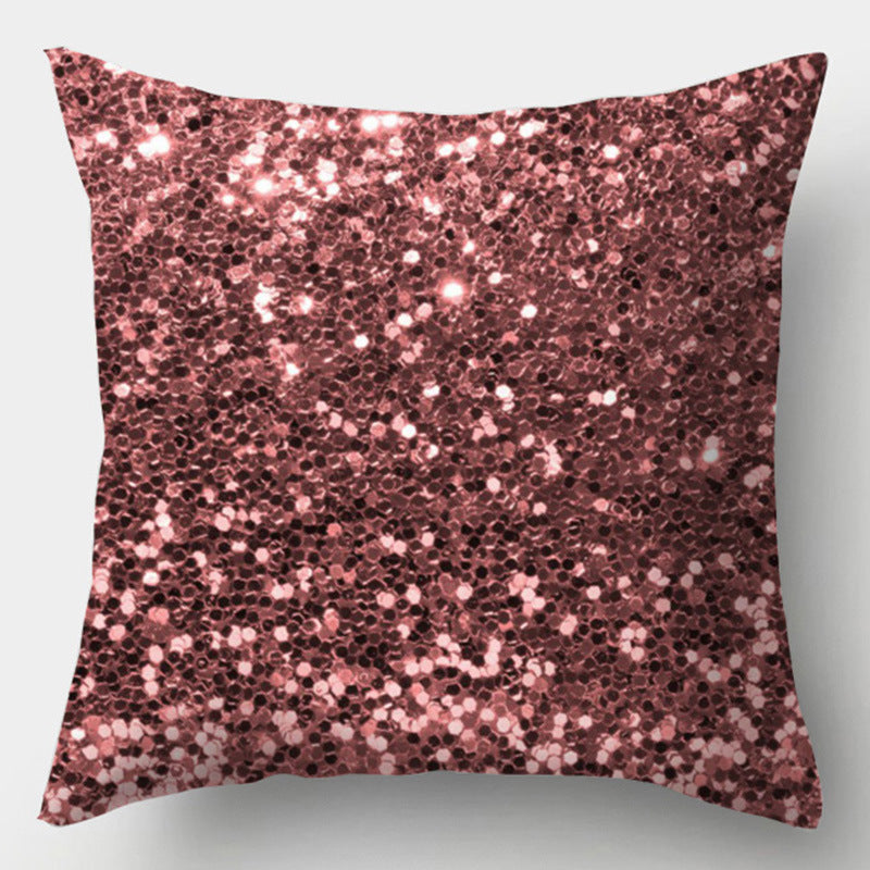Modern Simple Pillow Home Cushion Geometric Amazon Hot Sale Peach Skin Fabric
