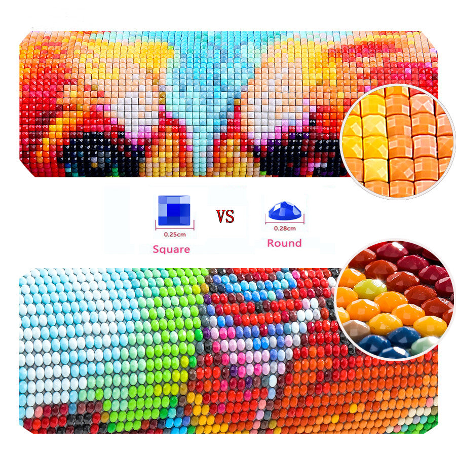 Full Square Round Diamond Embroidery