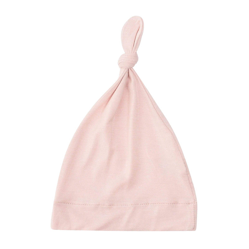 New Bamboo Fiber Thin Baby Hat Pullover
