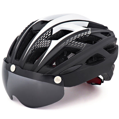Bicycle Helmet Goggles Integrated Riding Helmet Equipment