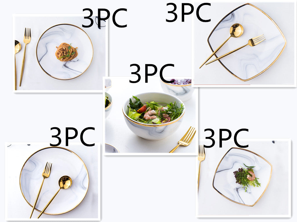 Japanese Style Combination Tableware Set, Household Ceramic Dishes And Dishes