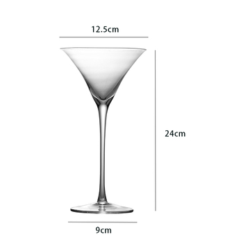 Creative glass cocktail glass
