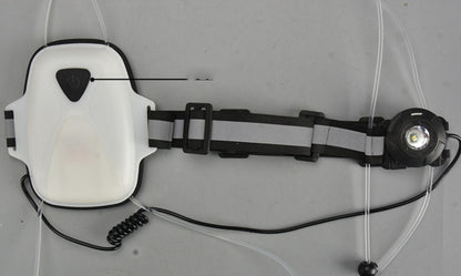 Safety Vest Warning Bicycle Light