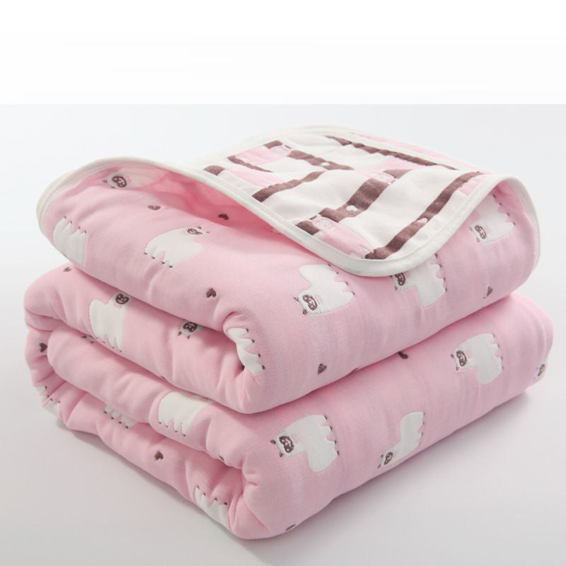Six-layer Gauze Quilt Summer Air Conditioner Quilt Blanket Sheet