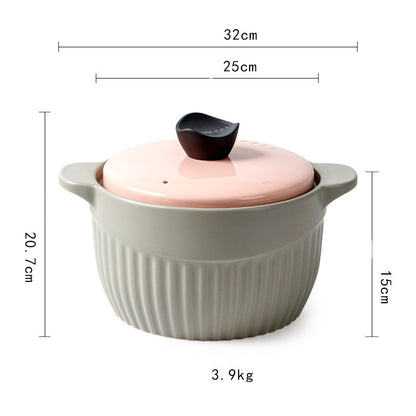Creative Ceramic Casserole Soup Home  Flame