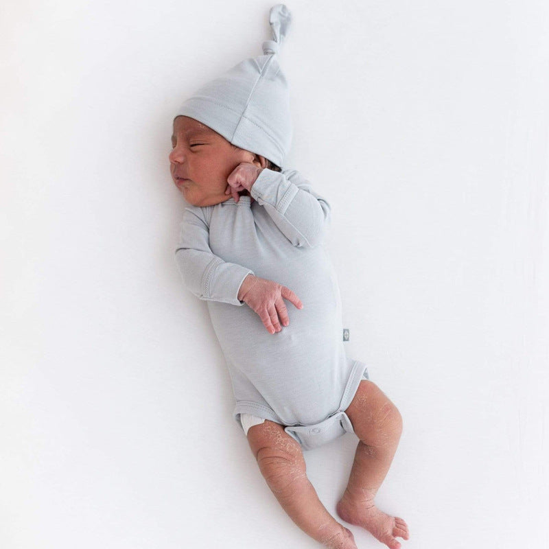 New Bamboo Fiber Thin Baby Hat Pullover