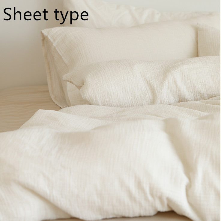 Simple Household Cotton Washing Four-Piece Suit