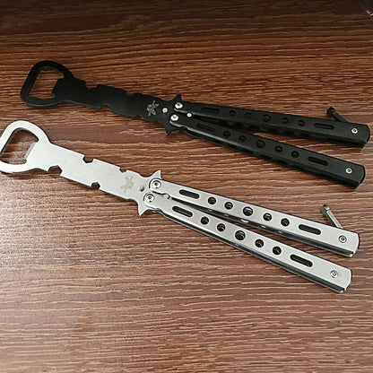 American Butterfly Knife Multifunctional Practice Bottle Opener