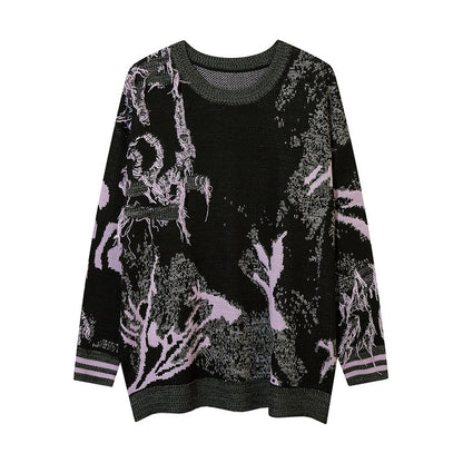 Vintage Solitary National Style Fashion Sweater