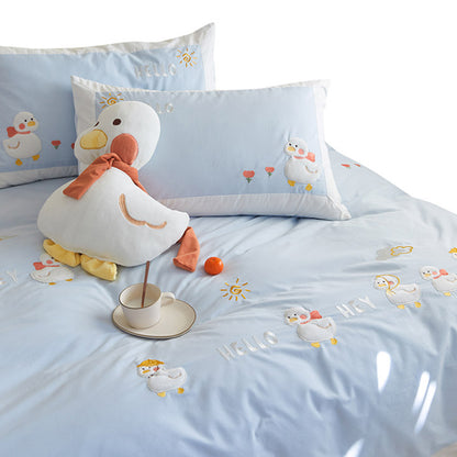Pure Cotton Duvet Cover Girl Heart Bedding