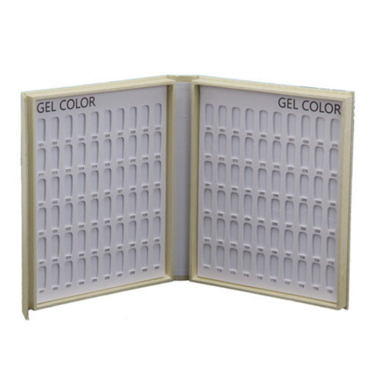 Nail Piece Pineapple Pattern Color Card Book Nail Polish Glue Display Board