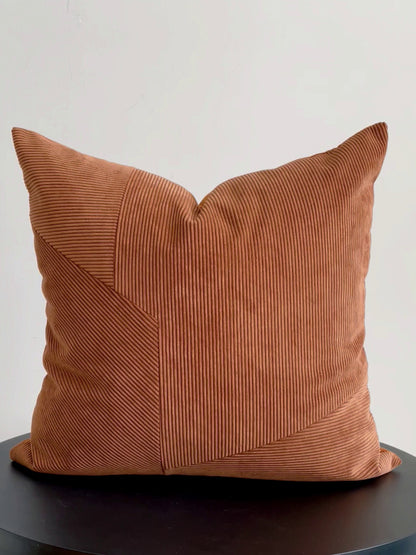 Modern Irregularly Spliced Hotel Sample Room Pillowcases