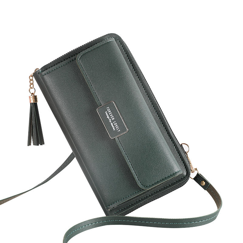 Large-capacity Multifunctional Solid Color Shoulder Bag