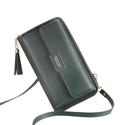 Large-capacity Multifunctional Solid Color Shoulder Bag