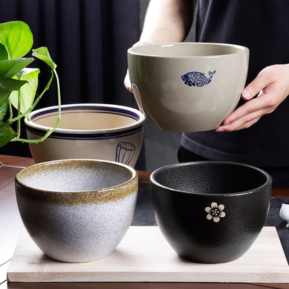 Chicken Ceramic Container Tableware Hot Pot Seasoning Basin