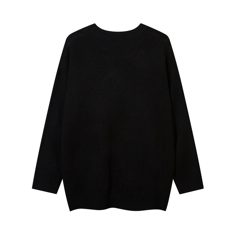Teenager Sweater Male Couple Coat