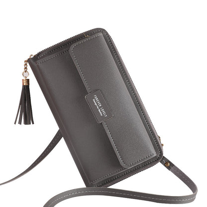 Large-capacity Multifunctional Solid Color Shoulder Bag