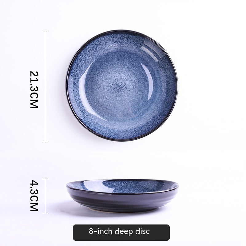 European Starry Sky Steak Plate